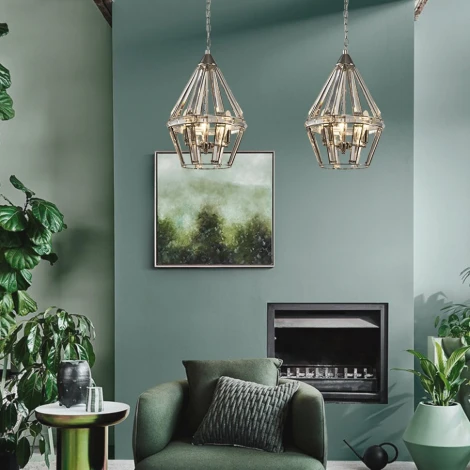 Подвесная люстра Lumien Hall Sacrofano LH3049/3P-NK