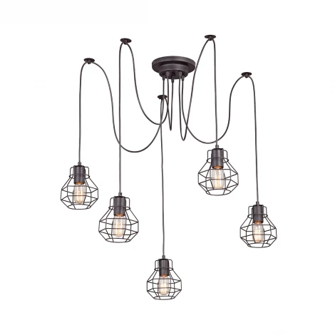 Подвесная люстра Vitaluce V4884-1/5S (220V, на проводе)