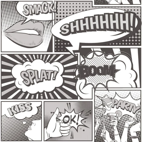 Обои флизелиновые Friends & 10,05 x 0,53 м Parato &amp 5652