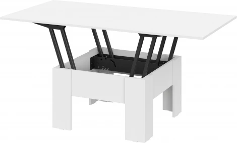 Стол-трансформер СТЖ-006 Hesby ЛДСП/Белый арт.HSBC_NF-00003439000057767