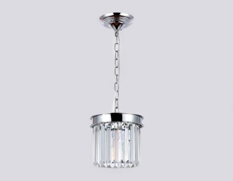Подвесной светильник Ambrella TRADITIONAL TR5101 (220V, хрусталь, на цепи, круглые)