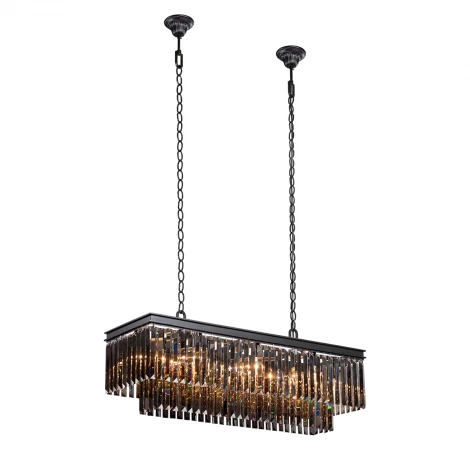 Подвесной светильник Vitaluce V5159-1/10 (220V, хрусталь, на цепи)