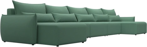 Диван п-образный Лига-051 НПБ МегаЛонг Лига Диванов (Рогожка) арт.128676