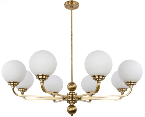 Потолочная люстра Kutek Abano ABA-ZW-8(Z) (220V, шарики)