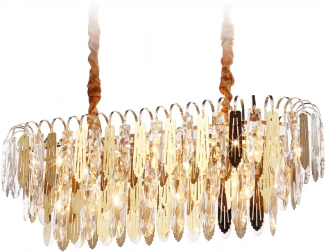 Подвесная люстра каскадная Ambrella TRADITIONAL TR5260 (220V, хрусталь, на цепи)