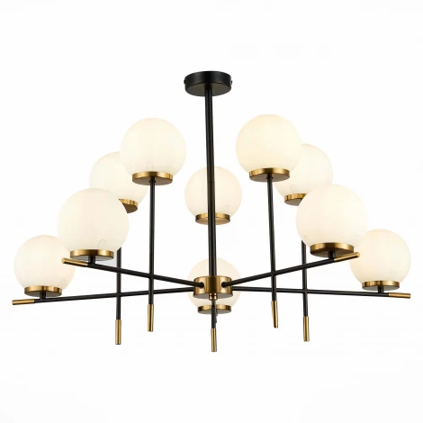 Потолочная люстра ярусная на штанге Limano SL1203.402.10 ST Luce (220V, шарики)