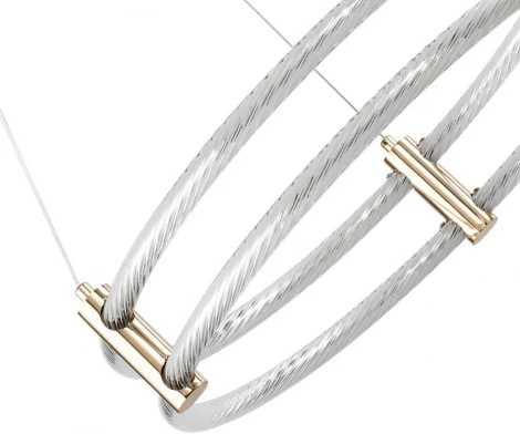 Подвесной светильник Zortes Ringer ZRS.57792.96 (LED, 220V, на тросе, круглые)