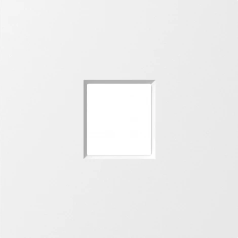 Накладка 1-я для розеток RJ45,TV,SAT, матовый белый Donel A07 DE85933