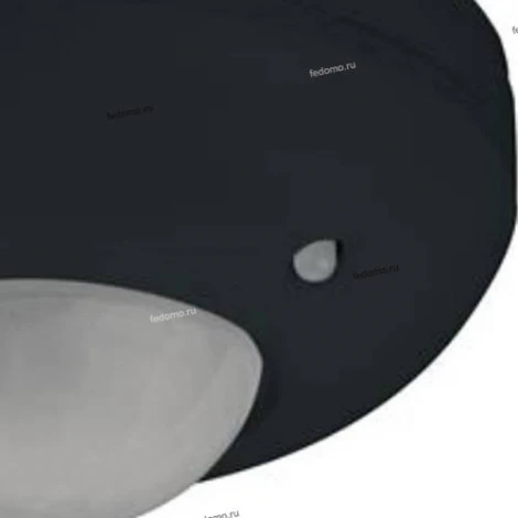 Датчик движения инфракрасный накладной Horoz Focus, черный, 1000W, IP20