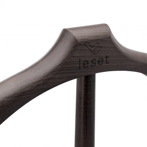 Вешалка со стулом Leset Атланта (Массив бука,МДФ,Массив бука,Микровелюр/Венге) арт.2000000092393