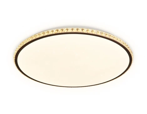 Потолочный светильник круглый Ambrella Orbital FF71 (регулировка яркости, LED, 220V, пульт управления, круглые)