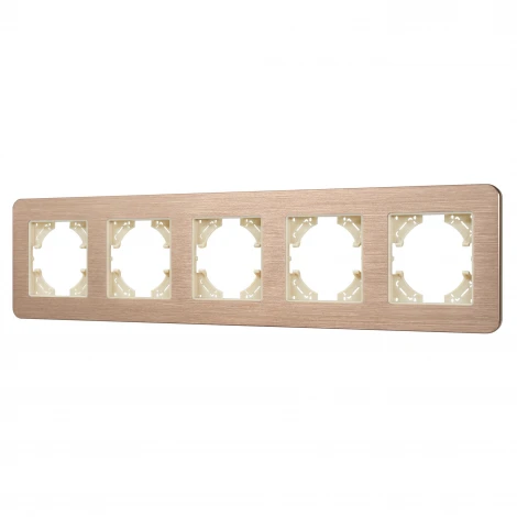 Рамка алюминиевая FRM-AKIRY-AL-5-GD (Arlight) 049736