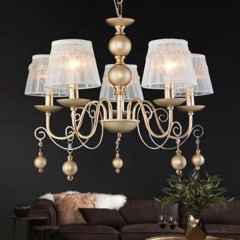 Подвесная люстра Rivoli Kresentia 2141-205