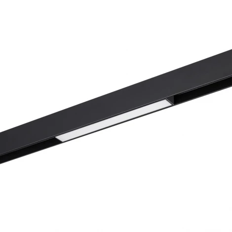 Трековый светильник трехфазный светодиодный Novotech Vector 359937 черный диммир. со сменой цв.температуры, пульт ДУ/Tuya Smart Life IP20 LED 10W 3000-6000K 90-240V (Умный дом)