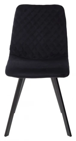 Обеденный стул M-City DAIQUIRI BLUVEL-19 BLACK, велюр