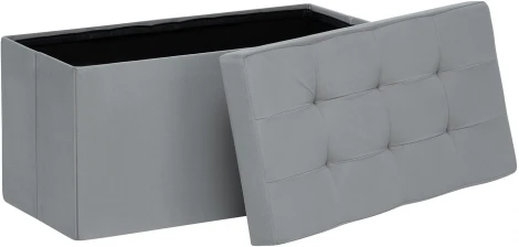 Пуф Leset Леда складной с крышкой (МДФ,Велюр) арт.4687205442178