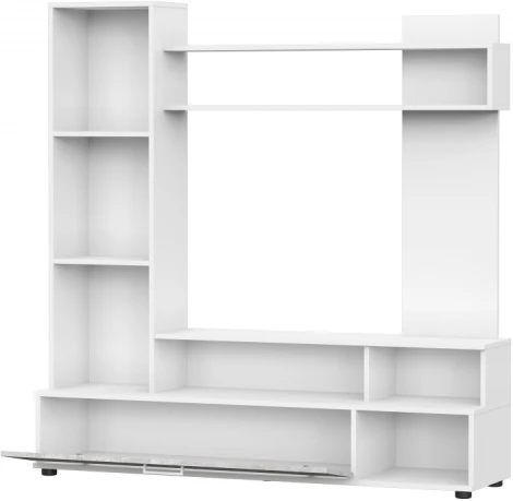 Готовая гостиная Woodville Nigel белый / цемент светлый 499621