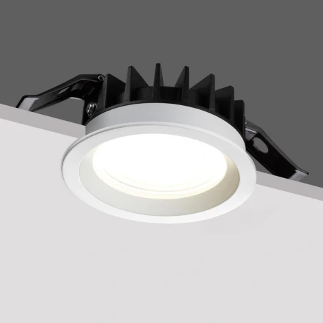 Встраиваемый светильник светодиодный Novotech Fluo 359844 белый с переключателем цв. температуры LED 15W 220-240V 2700К\3200К\4000К