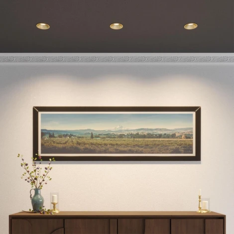 Встраиваемый светильник светодиодный Novotech Nova 359856 бронза с переключателем цв. температуры  LED 18W 220V 2700К\3200К\4000К