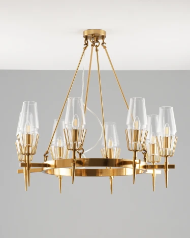 Подвесная люстра на штанге Moderli Stella V10360-8P (220V)