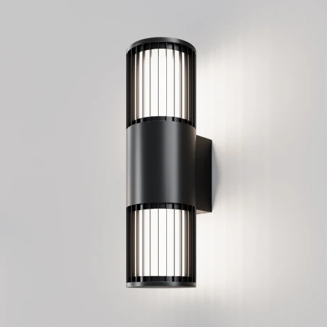 Настенный уличнвый светильник IP54 Maytoni Alura O492WL-02GF (220V, круглые)