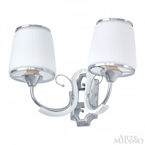 Бра Arte Milano Florentia-9247 309247/2W Wh/Ni (220V)