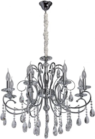 Подвесная люстра MW-Light Адель 373013308 (220V, подвески, на цепи, подсвечник, свеча)