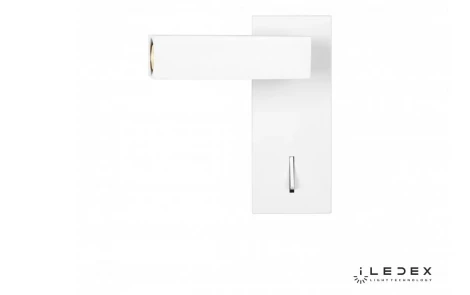 Бра для чтения iLedex Swag 6409 WH (220V, выключатель)