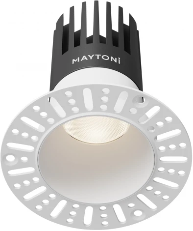 Встраиваемый светильник Maytoni Dip DL122-15W-4K-TRS-W