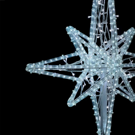 Макушка "Роза Ветров " 100 см, Белая, 220В Laitcom LC-13220 (IP65)