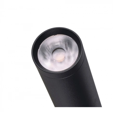 Трековый светильник однофазный светодиодный 220V 20W AM Group PLAIN CYLINDER AM589 20W 3000K BK