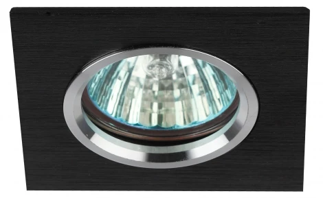 Встраиваемый точечный светильник Эра KL57 SL/BK (220V)