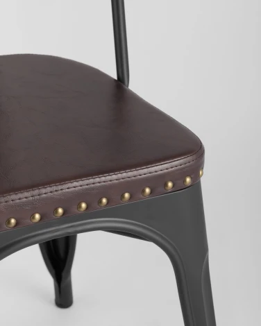 Стул Stool Group TOLIX SOFT черный матовый УТ000001289