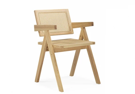 Обеденный стул Woodville Rattan wood