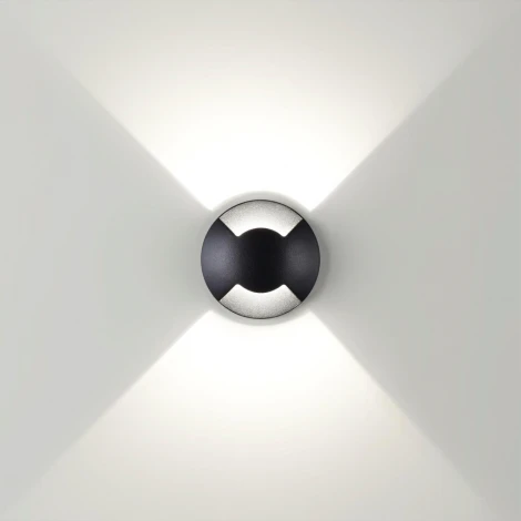 Встраиваемый грунтовый светильник Odeon Light Wald 6662/2GL NATURE черный/металл IP67 LED 3W 4000K 12V/24V (круглые)
