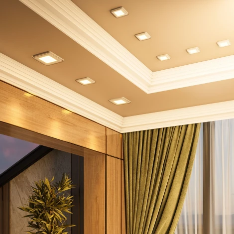 Встраиваемый точечный светильник Gauss Bubbles BL320 (регулировка яркости, LED, 220V)