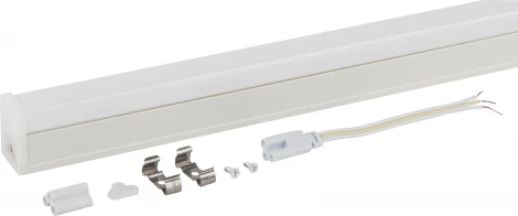 Настенно-потолочный линейный светильник светодиодный ЭРА LLED-04-0-40K-016