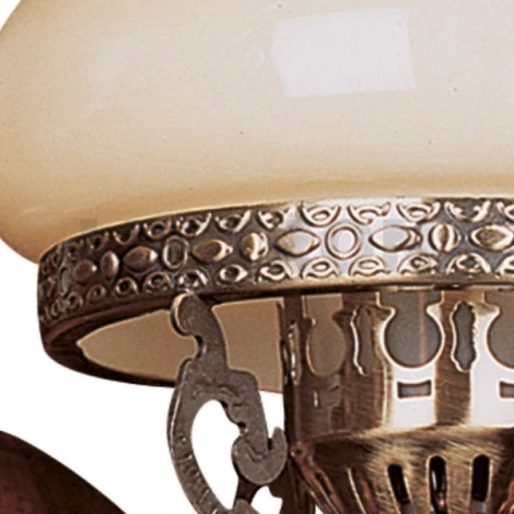 Бра N-Light 838 838-01-01 красное дерево+бронза