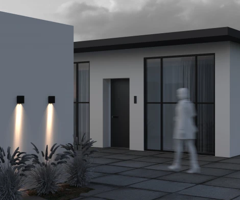 Уличный настенный светильник Maytoni Outdoor Shell O505WL-L6B3K