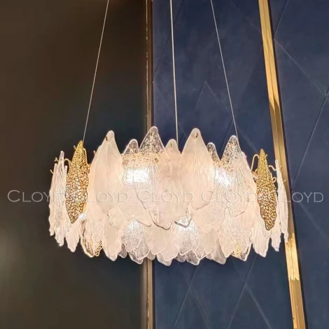 Подвесная люстра листья Cloyd Senegal 10434 (220V, на тросе, листья)