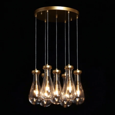 Подвесной светильник DeMarkt Крайс 657013807 (220V, на проводе)