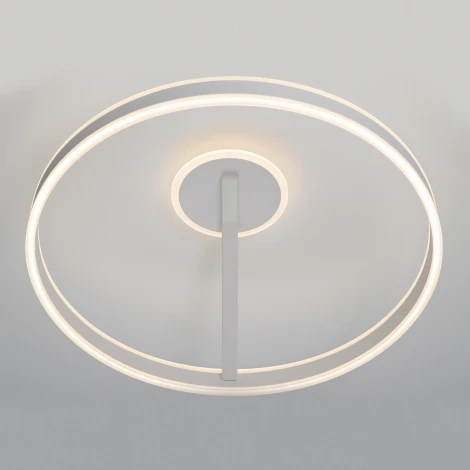 Потолочная люстра на штанге светодиодная с пультом Citilux Дуэт CL719760 (кольцо)