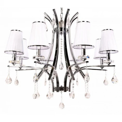 Подвесной светильник Lumina Deco Glamour LDP 66247-8 WT+CHR