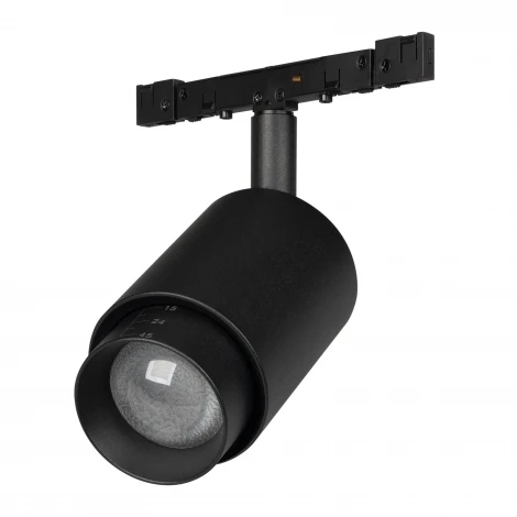 Трековый светильник MAG-MICROCOSM-SPOT-ZOOM-R47-9W Warm3000 (BK, 15-55 deg, 24V) (Arlight, IP20 Металл) 051769