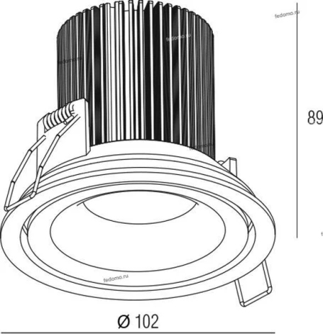 Donolux DL18616 DL18616/01WW-R White