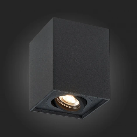 Накладной точечный светильник ST Luce Quadrus ST109.407.01 (220V, куб)