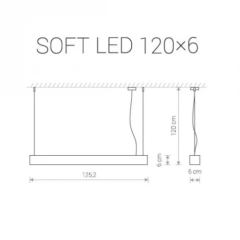 Подвесной светильник Nowodvorski Soft Led 9547