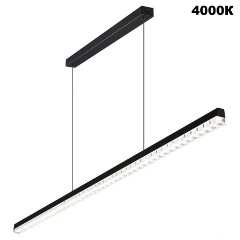 Подвесной светильник светодиодный линейный Novotech Monile 359712 черный диммир. со сменой цв.температуры IP20 LED 30W 220-240V 1800-4000К