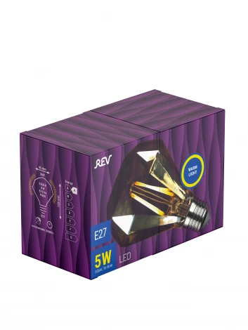 Лампочка светодиодная филаментная REV 32450 8