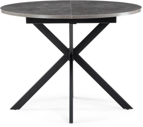 Деревянный стол Woodville Сурео 2 камень темный / черный 514790